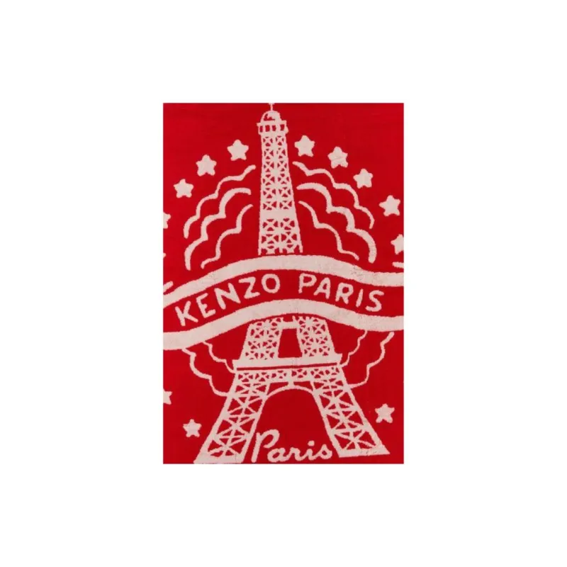 KENZO Logo Detailed Beach Towel-1