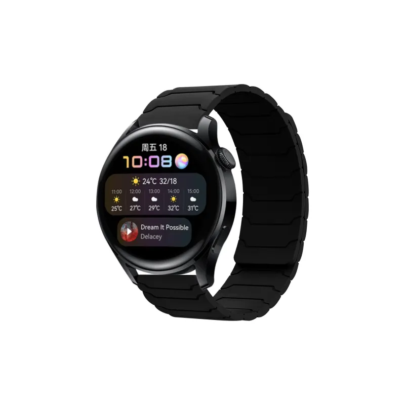 MSSM Huawei Compatibility Watch Band 210mm 46 Watch Dial Silicone Material-7