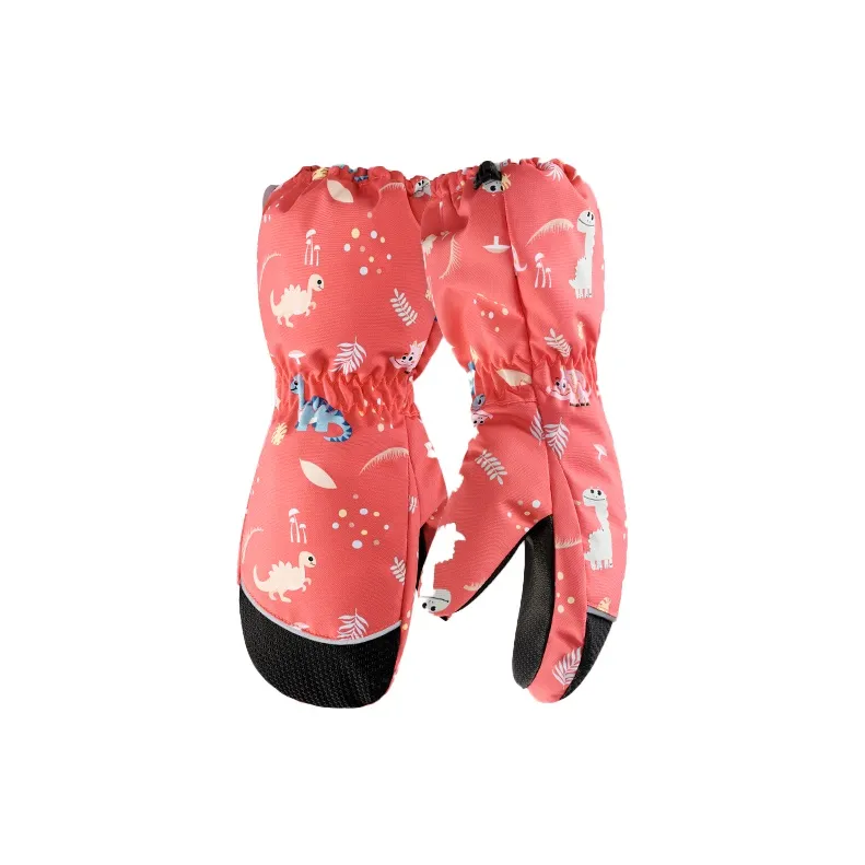 CARDANRO Snow Beauty Cotton Gloves Kids'-1