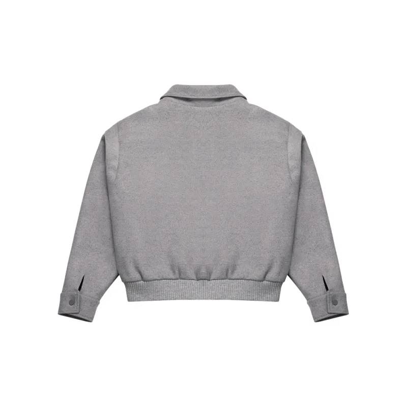 BLUESFLY Jackets & Coats Unisex Light Gray-1