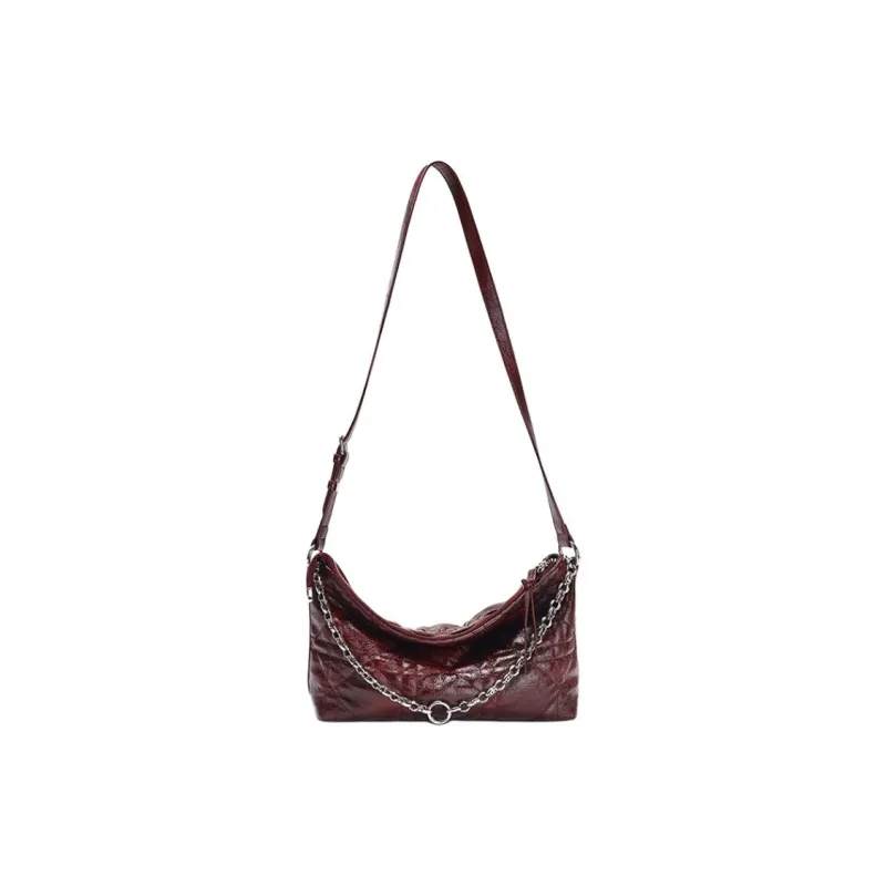 GELANNI PU Shoulder Bag Women's Ancora Red-5
