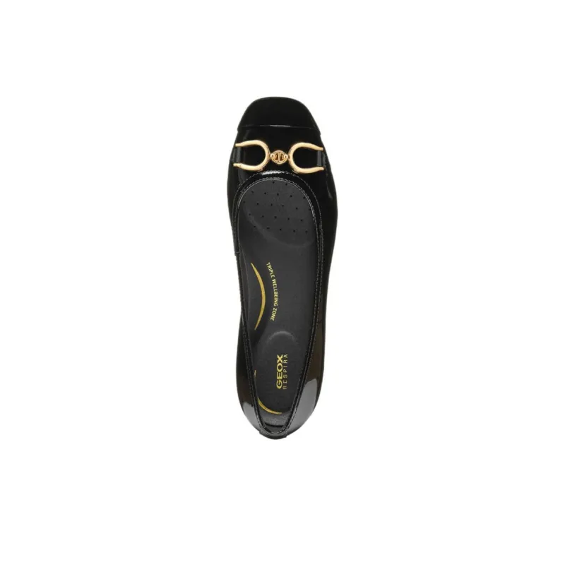 GEOX Annytah Casual Single Shoes Women's Black-4