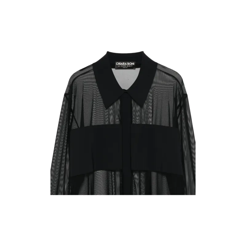 CHIARA BONI La Petite Robe Drogo Illusion Blouse-2