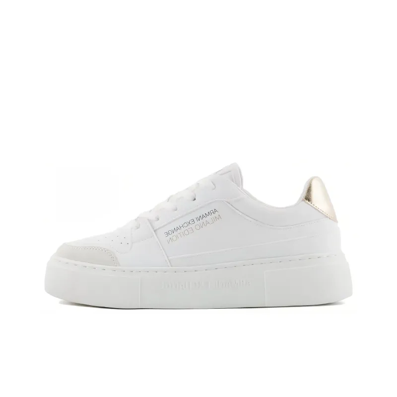 ARMANI EXCHANGE Logo-print Low-top Sneakers-0