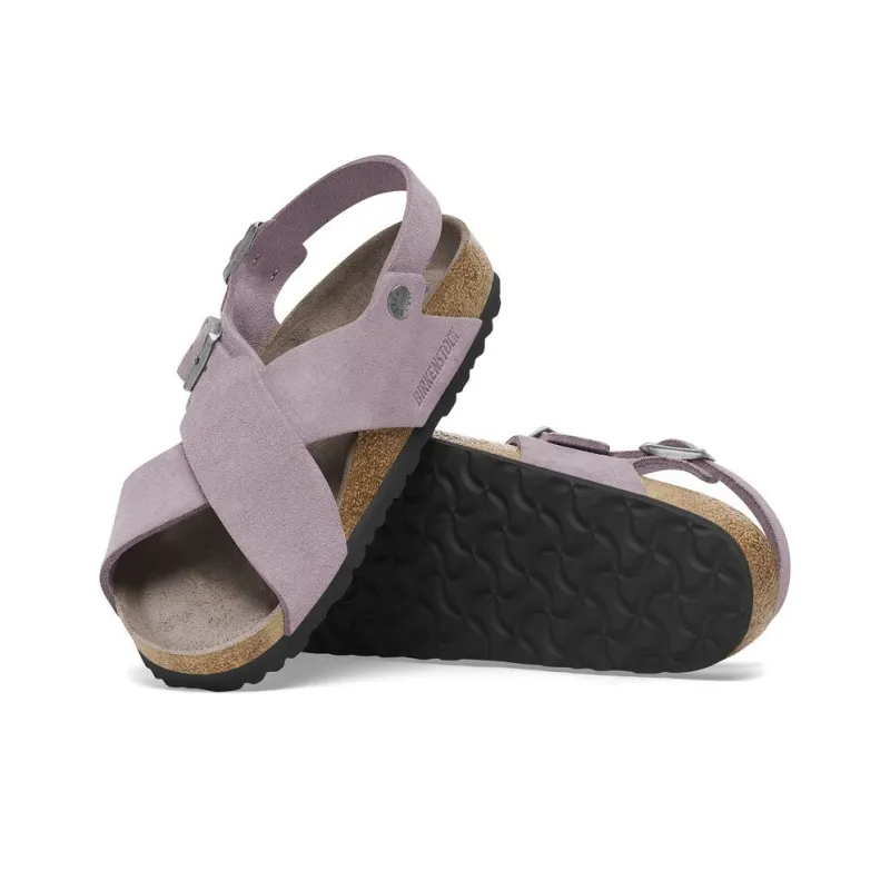 Birkenstock Tulum Soft Footbed Beach Sandals Women's Light Purple Narrow Fit-4