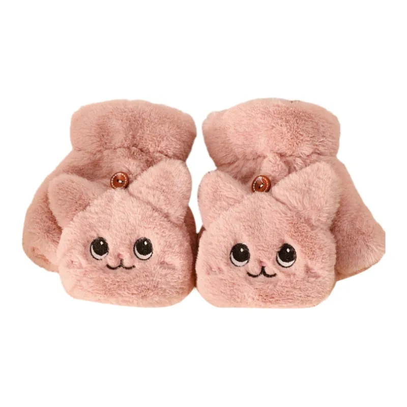 YUZHAOLIN Polyester Knit Gloves Women's-2