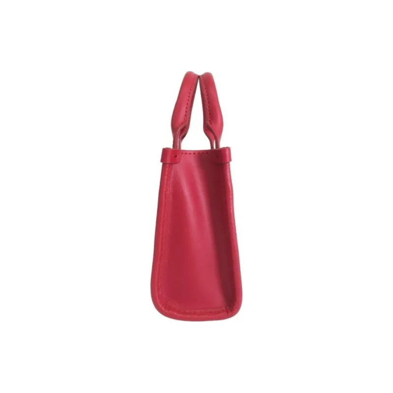 Furla Leather Tote Bag, Shopping Bag, Shoulder Bag, Crossbody Bag, Handbag Women's Red-2