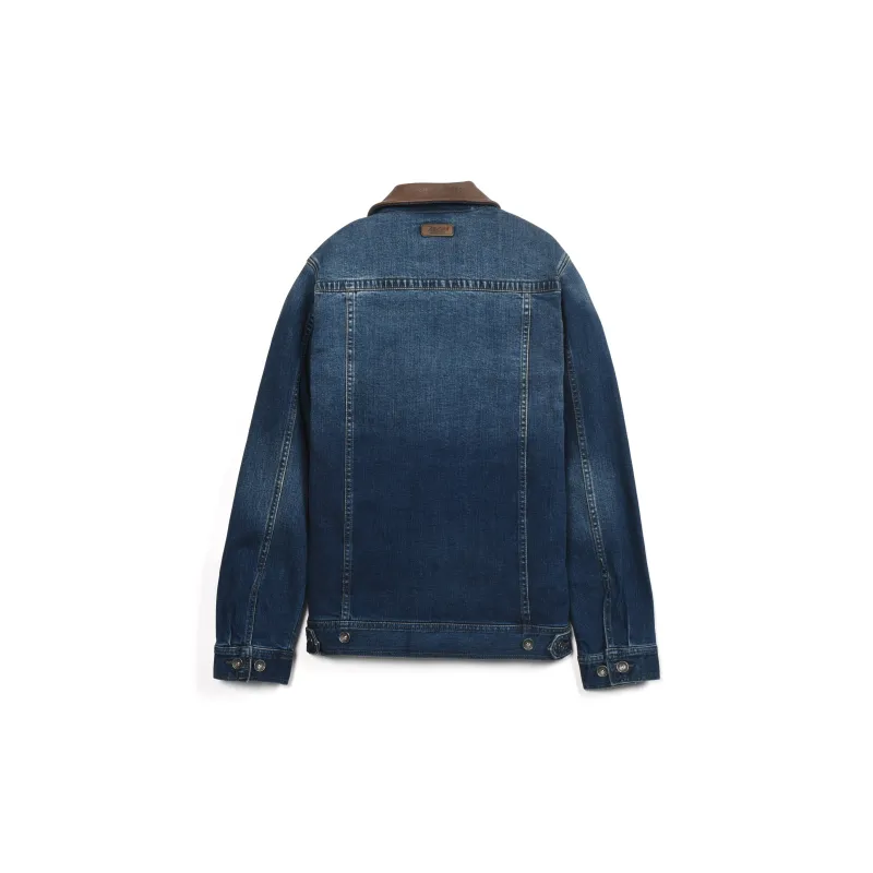 MCS Denim Jackets Men Blue-1