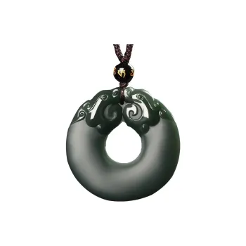 CUIYIN Hetian Jade Pendants Green Jade Unisex