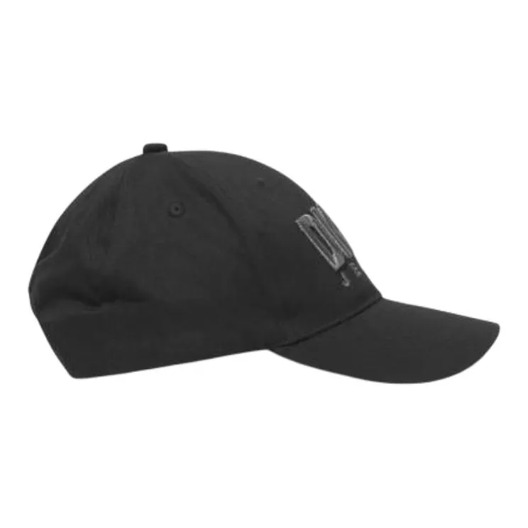DKNY Logo Embroidered Curved Peak Cap-1