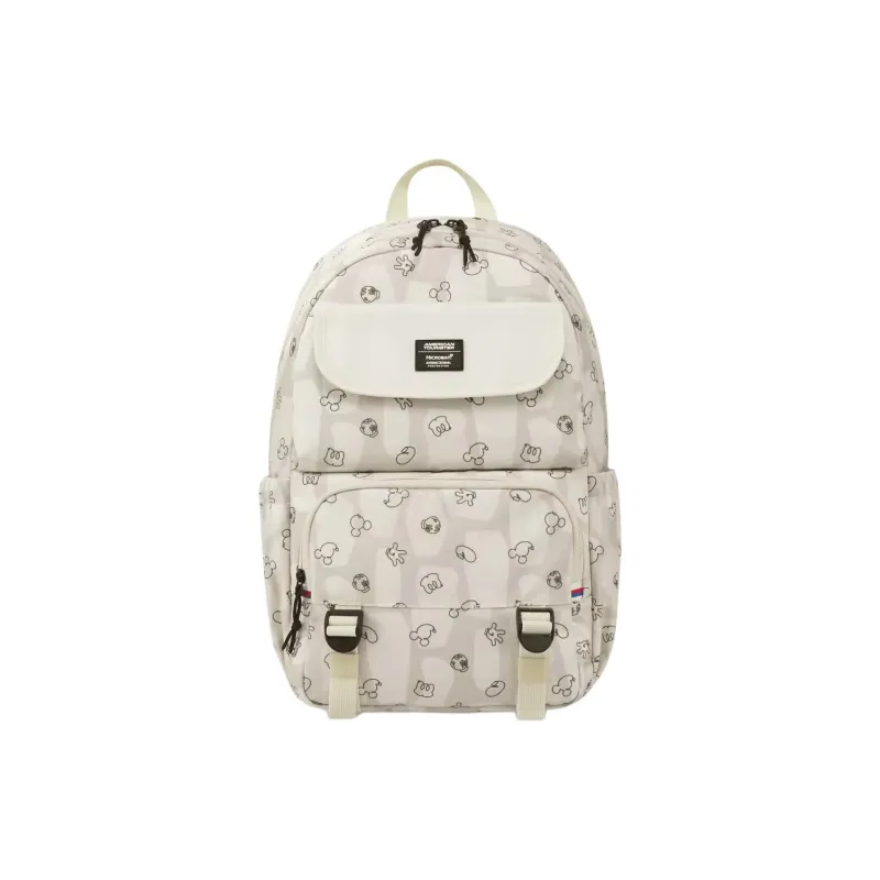 AMERICAN TOURISTER X Disney Collaboration Fabric Backpack Regular Kids' Beige Print-0