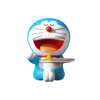 ROCK x Doraemon Characters Treasure Night Light Chibi Figures