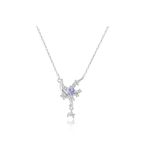 V.WI S925 Silver Necklaces Women's