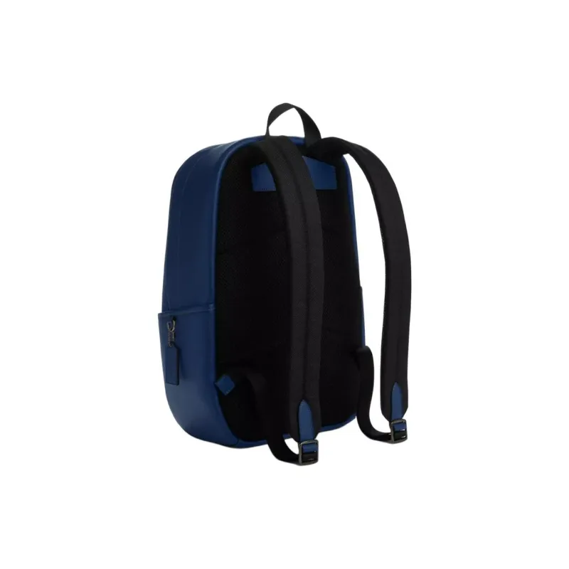 COACH Edge Smooth Calf Leather Backpack Large Size Men's Dark Blue-1