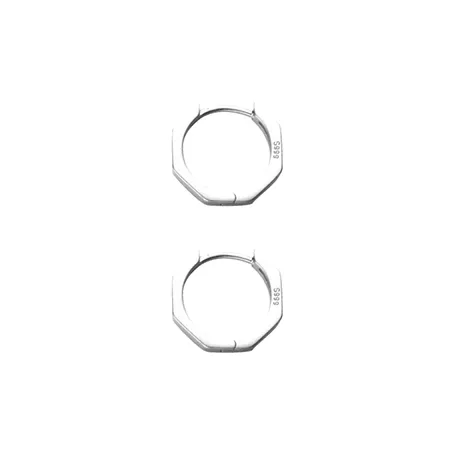 EAR PARTNER 999 Fine Silver Earrings Unisex-0