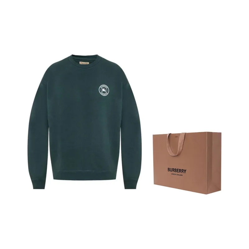 Burberry FW22 Sweatshirt Men's Green-1