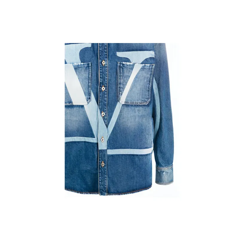 Valentino FW21 Jackets Coats Men's Blue-5