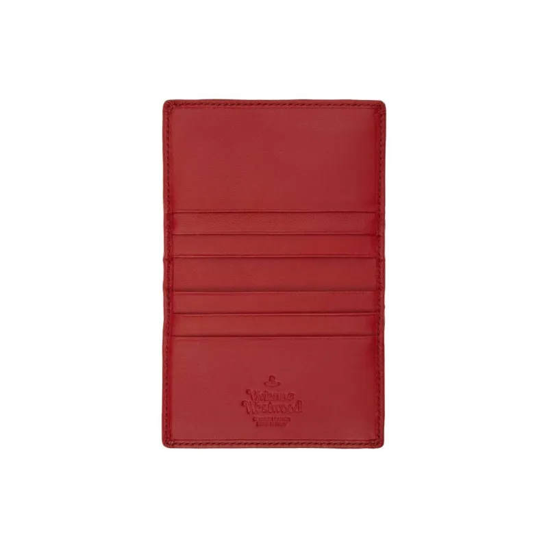 Vivienne Westwood Leather Wallet Men's Red-2