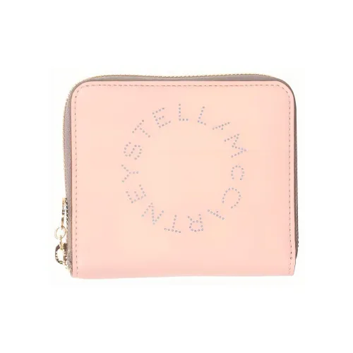 Stella McCartney Logo Perforated Zipped Wallet
