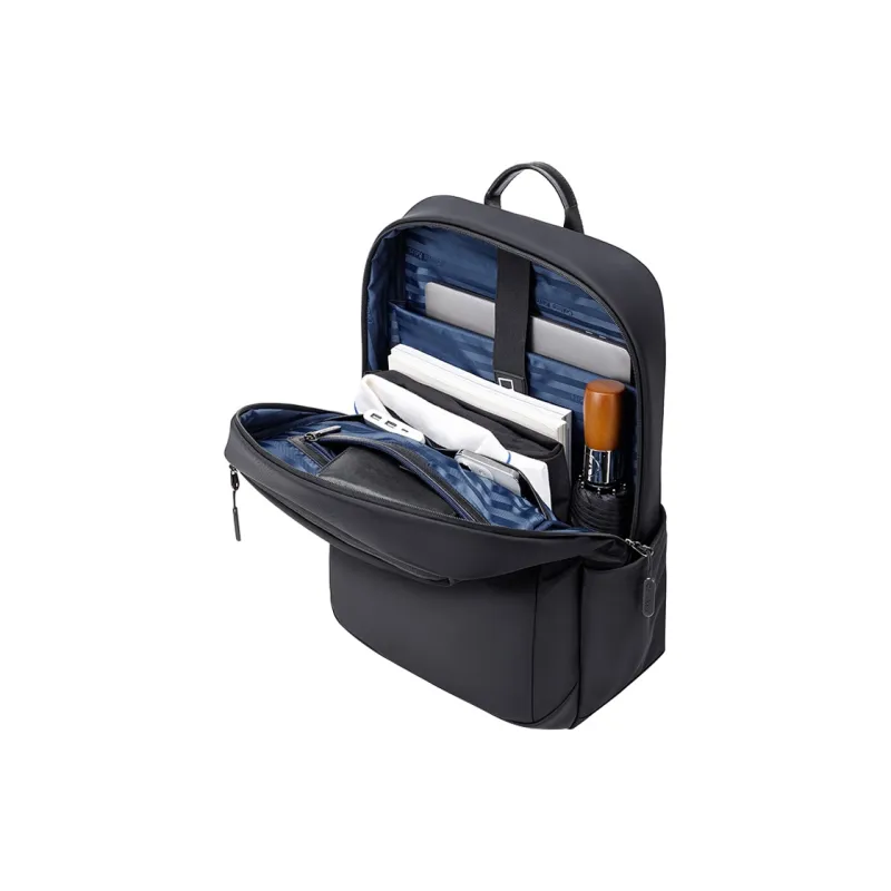 COLINS KEIRS Fabric Oxford Backpack Regular Unisex Black-4