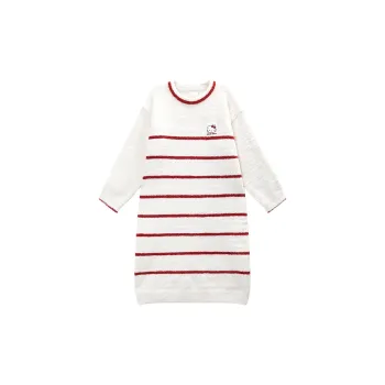 GUKOO x Hellokitty Nightgown Women's Cow Ivory