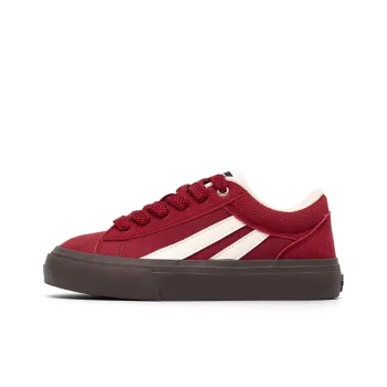NSTCU Low Top Skateboard Shoes Women's Red