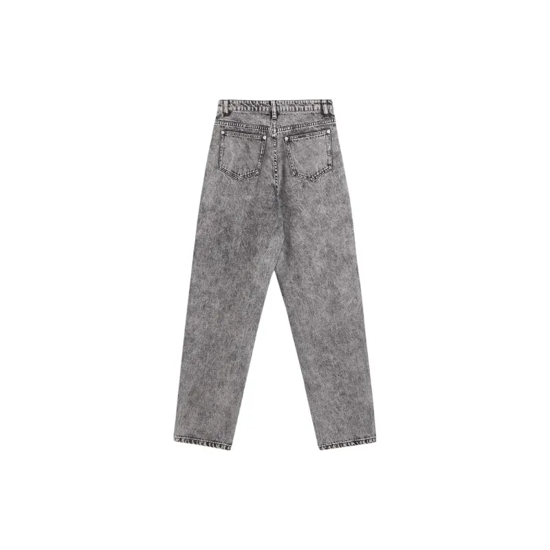 LALABOBO Jeans Women's Gray-1