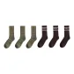 6 Pack (3 Army Green+3 Coffee)