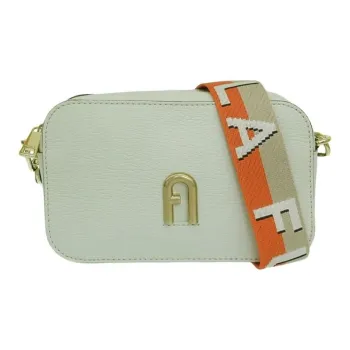 Furla Primula Leather Camera Bags Crossbody Bag Shoulder Bag Mini Women's Light Green