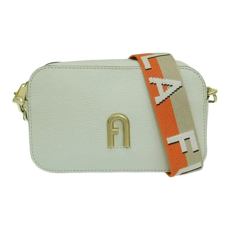 Furla Primula Leather Camera Bags Crossbody Bag Shoulder Bag Mini Women's Light Green-0