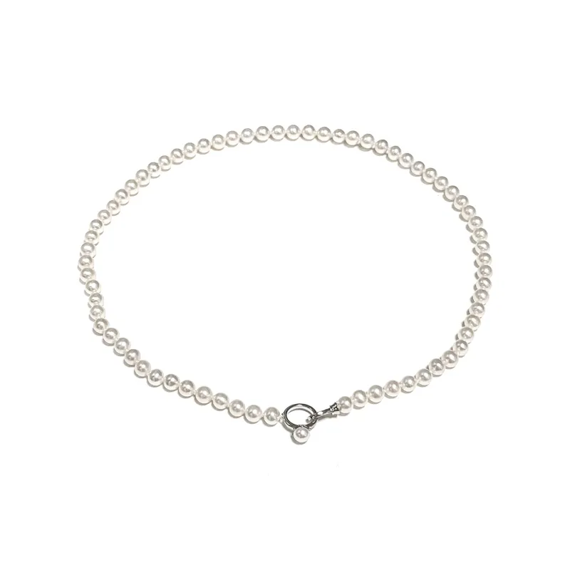 Oriental Jade Freshwater Pearl Necklaces Women's-0