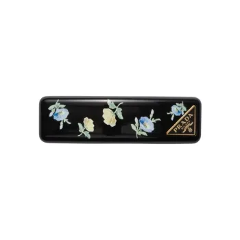 PRADA Floral print Hair Clip
