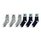6 Pack (Light Gray 3+Navy Blue 3)
