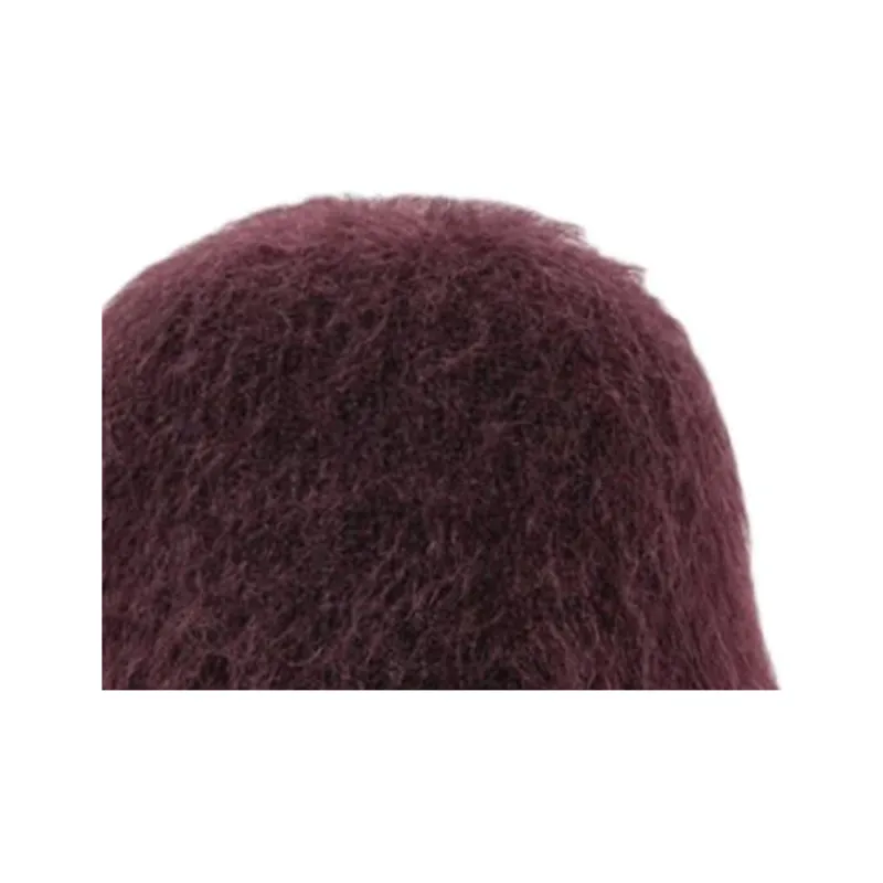 COS Mohair Polyester Bucket Hats Women's Red-2