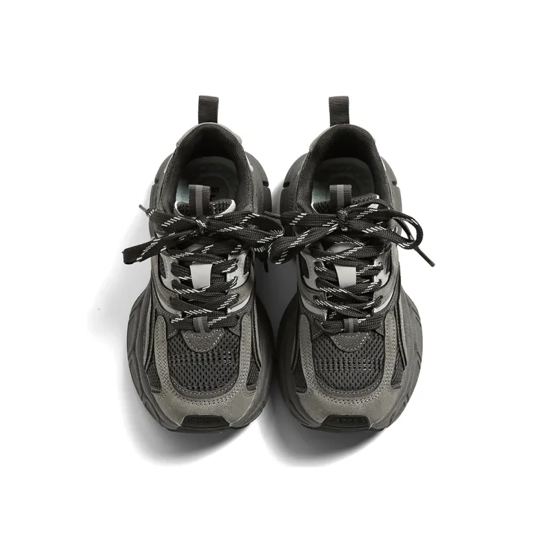 HUANQIU Cushioning Anti-Slip And Wear-Resistant Low-Top Chunky Sneakers Women's-11