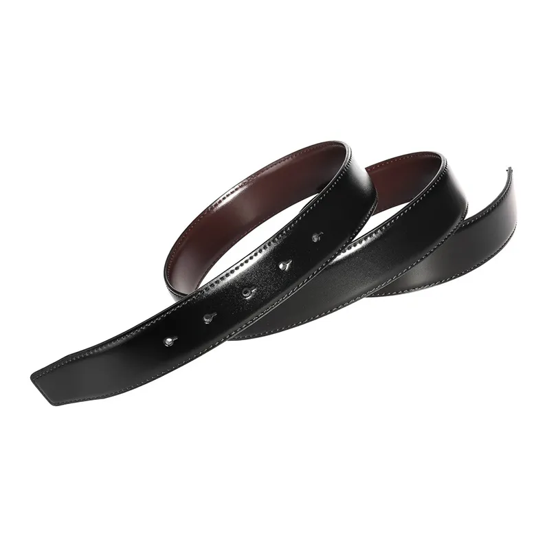 YUZHAOLIN Cow Split Leather Leather Belts Men's 3.4CM-4