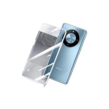 Record Star Silicone Material Transparent Extra Thin Phone Cases Compatible With Honor X50/X30 Minimalist