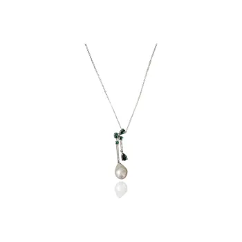 SANWUBALUOKE Freshwater Pearl Necklaces Women's