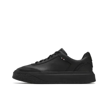 FILA OLIMPICA Anti Slip Wear Resistant Low Top Skateboard Shoes Men's Black