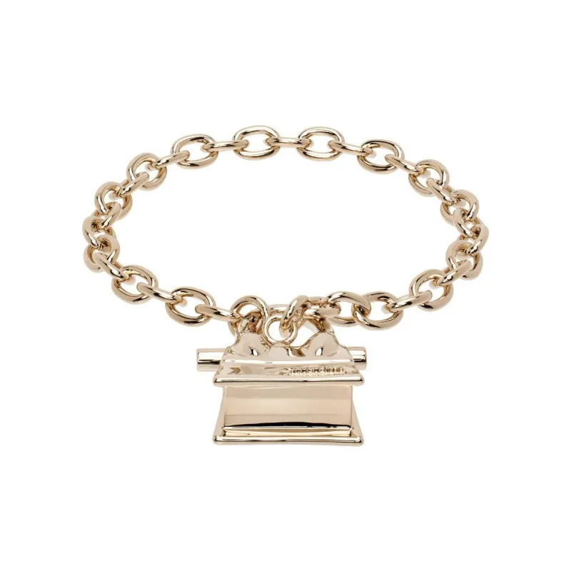 Jacquemus Brass Bracelets Women's Gold-0