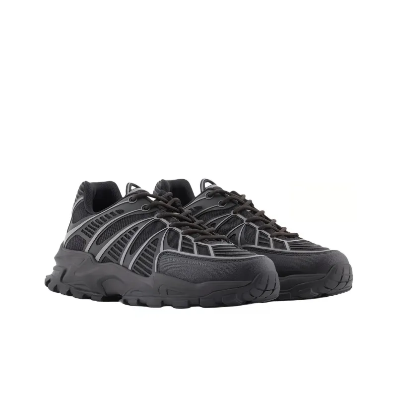 ARMANI EXCHANGEAE Low Top Casual Shoes Men's Black-2