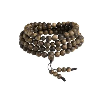 Xifeng Building Agarwood Beaded Bracelet #Good Luck Unisex