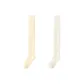 2 Pack (Cream Yellow, White)
