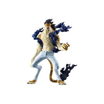 BANPRESTO One Piece Artistic Honor Rob, Lucci, Awake Bonus Gifts 19cm