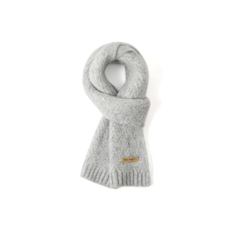 FREE RABBITⅡ Knit Scarves Unisex-4