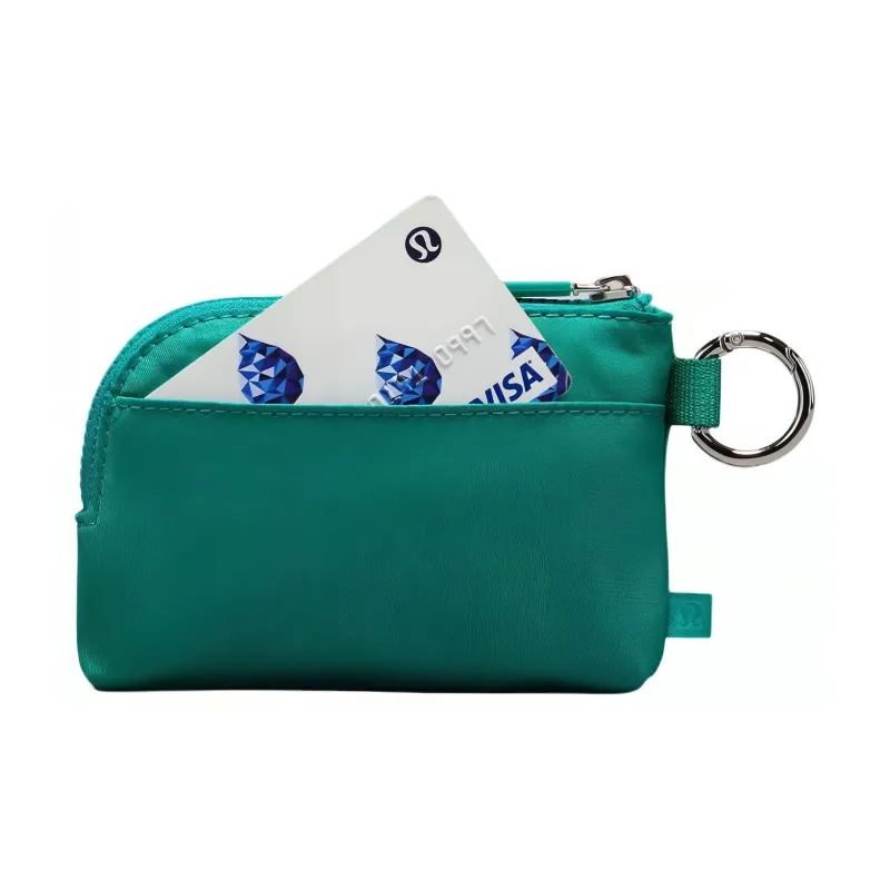 Lululemon Recycled Polyester Card Holder Regular Unisex Mint Green-2