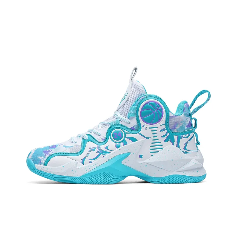 Black tailed Deer Shock Absorbers With Slip Resistant And Abrasion Resistant Properties Mid Top Basketball Shoes Unisex-19