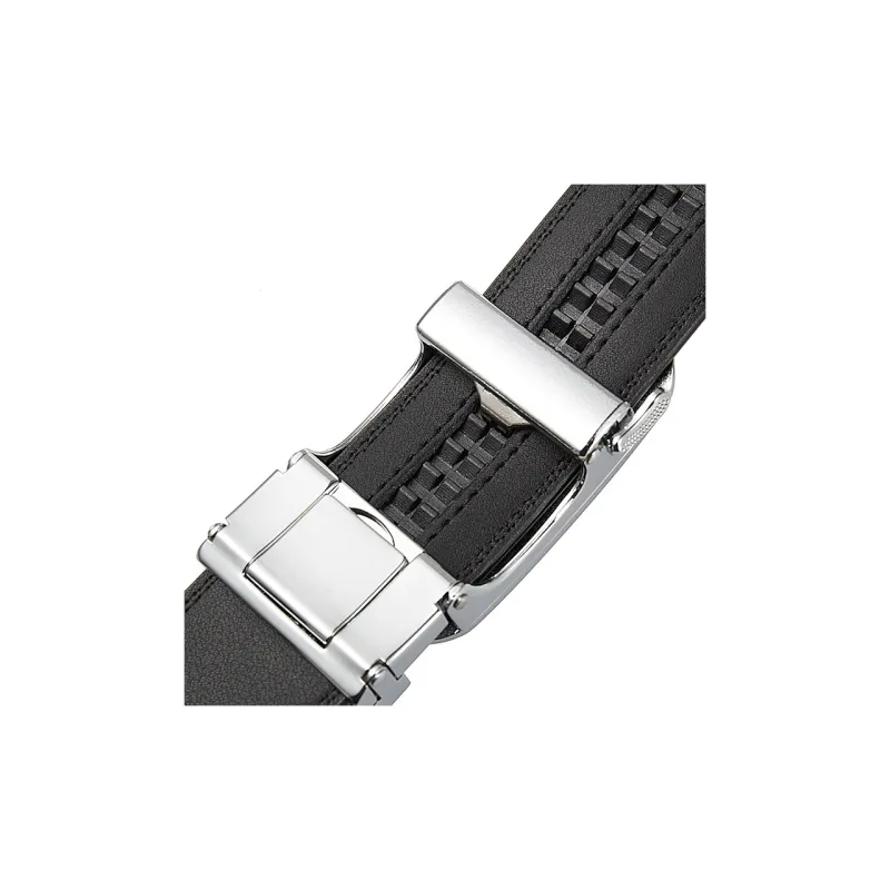 YUZHAOLIN Cow Split Leather Leather Belts Men's 3.5CM-2