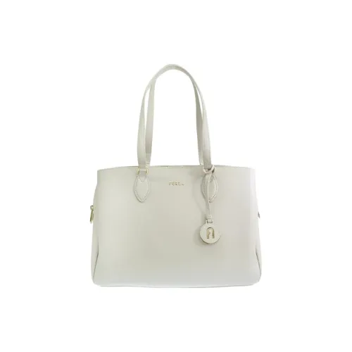 Furla Leather Tote Bag, Shopping Bag, Shoulder Bag, Handbag Women's Gray