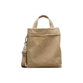 Lululemon Polyester Spandex Shoulder Bag Crossbody Bag Handbag Regular Unisex Light Brown